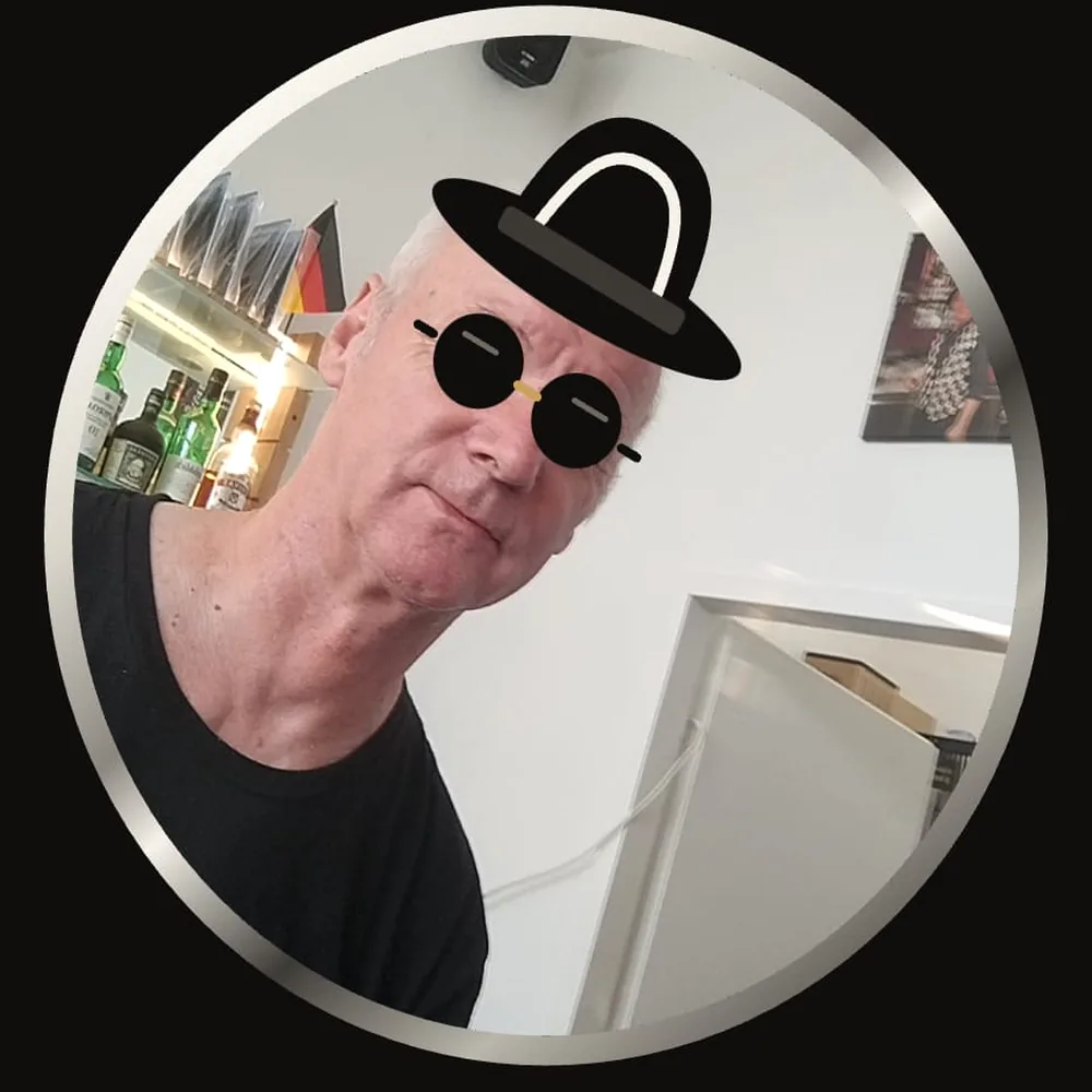 Beispiel: Foto mit Hut und Brille